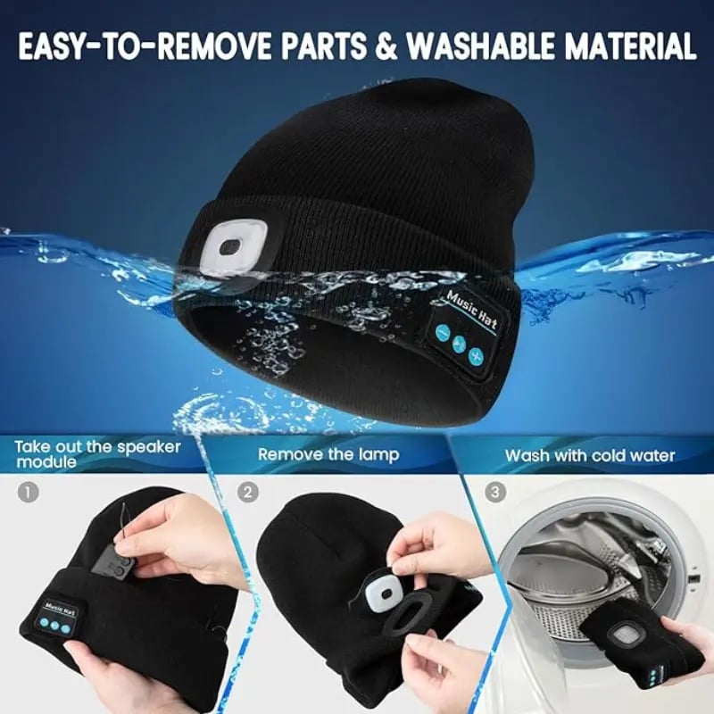 SmartWarm – Unisex Bluetooth Beanie