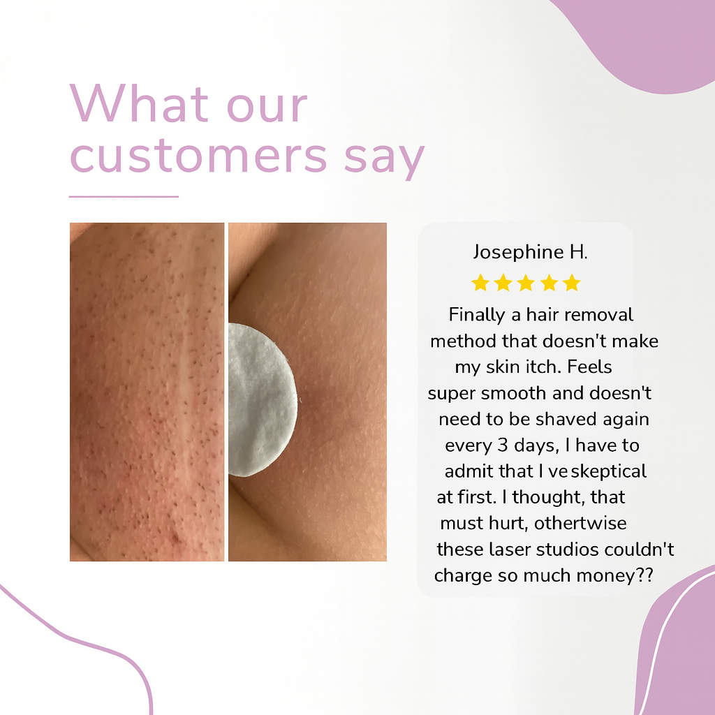 GlowEase - IPL Hair Remover for Effortless Smooth Skin