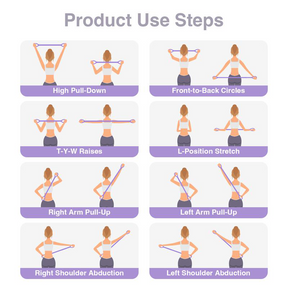 FlexCurve – Figure 8 Silicone Resistance Bands for Women