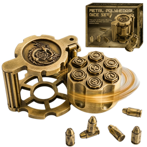 SteelCrit – Precision Balanced Metal Dice
