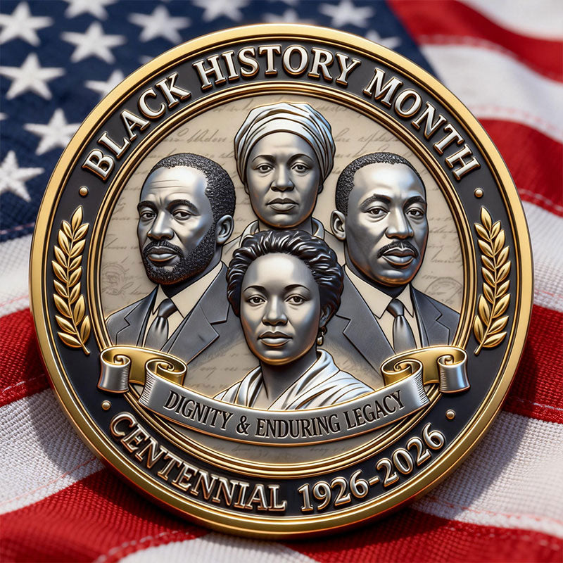 Black History Month Centennial Commemorative Coin (1926–2026)
