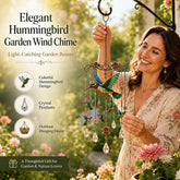 HumiGrace – Elegant Hummingbird Wind Chime