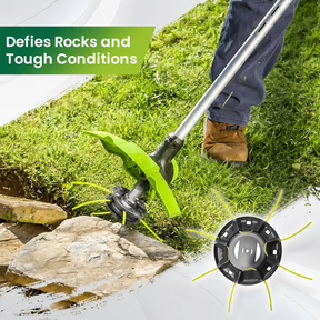 TrimForce - Heavy-Duty Steel Wire Trimmer Head