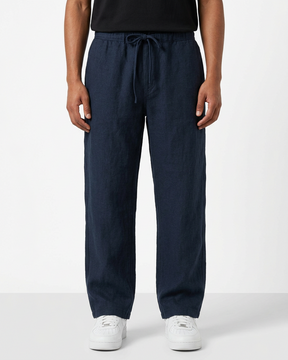 FlowEase — Wide-Leg Elastic Drawstring Pants