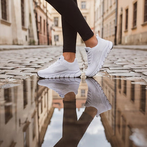 Strider — Athletic Mesh Sneaker with Segmented Sole