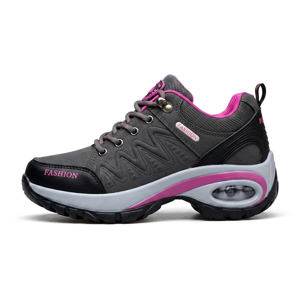 Waveline — Platform Sneaker with Visible Air Cushion