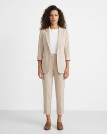 SuitLine — Women's Blazer and Cropped Pants Set