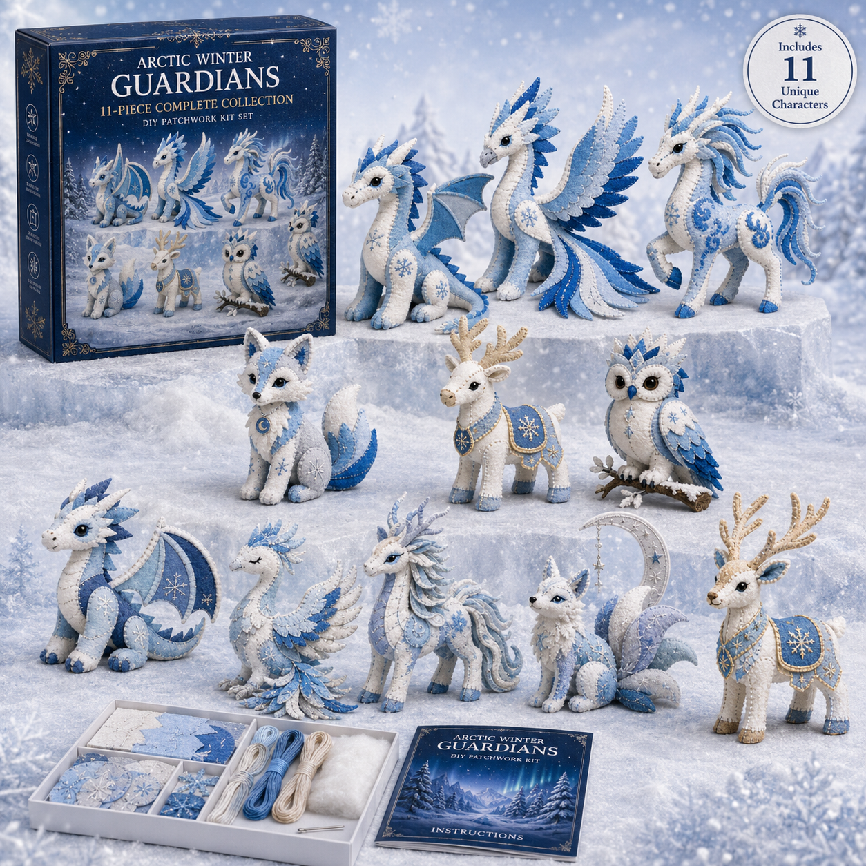 NordicStitch – Winter Fantasy DIY Kit