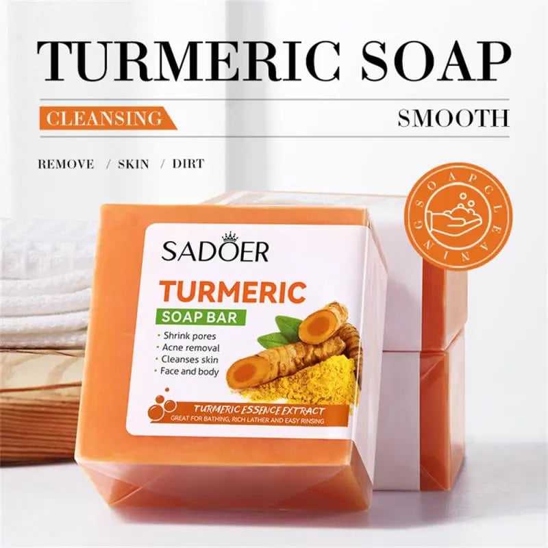 GlowEssence - Herbal Turmeric Brightening Soap