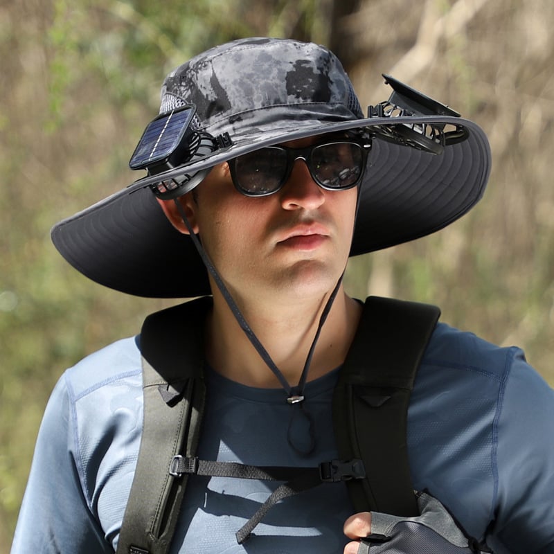ChillCap Pro – Solar Fan Hat