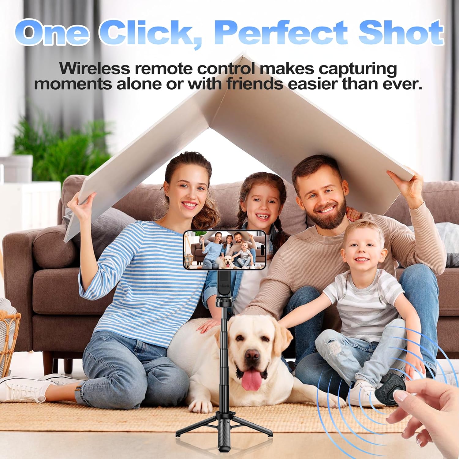 SnapPro – 4-in-1 Multifunctional Magnetic Mini Selfie Stick