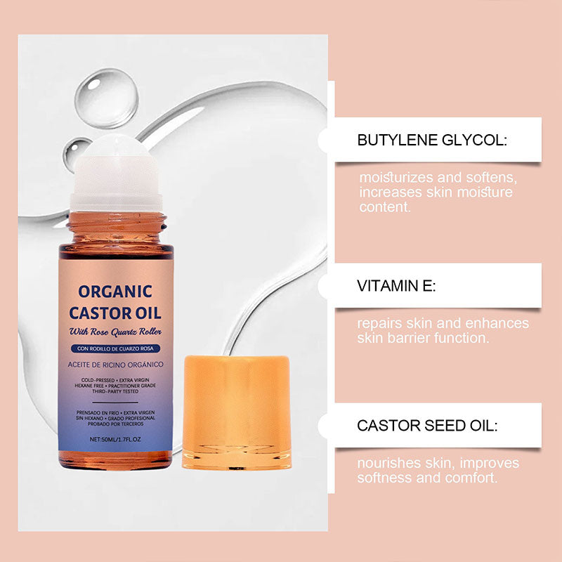 HydraHeal Castor – Organic Roll-On Oil