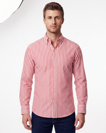 Laurent — Long Sleeve Striped Shirt