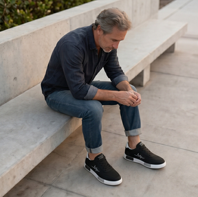 Pulseway — Canvas Sneaker with Heartbeat Detail