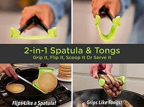 FlexSync – Portable Spatula & Tongs-Simply Flip