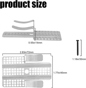WallMate – No-Stud Drywall Repair Support Clip Kit