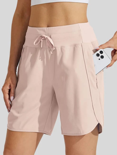 AthletiQ – Women’s Active High Rise Running Shorts