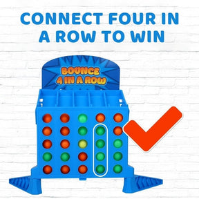 QuickBounce | 4-in-a-Row Skill Challenge Game
