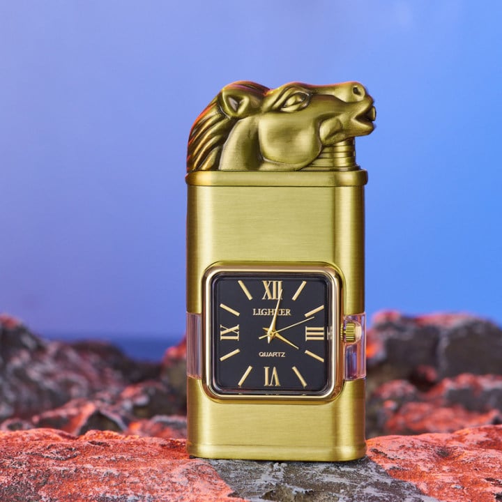 TimeFlame – Vintage Watch Lighter Combo