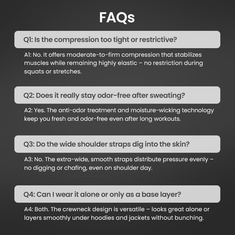 VigorFlex – Training Support Top