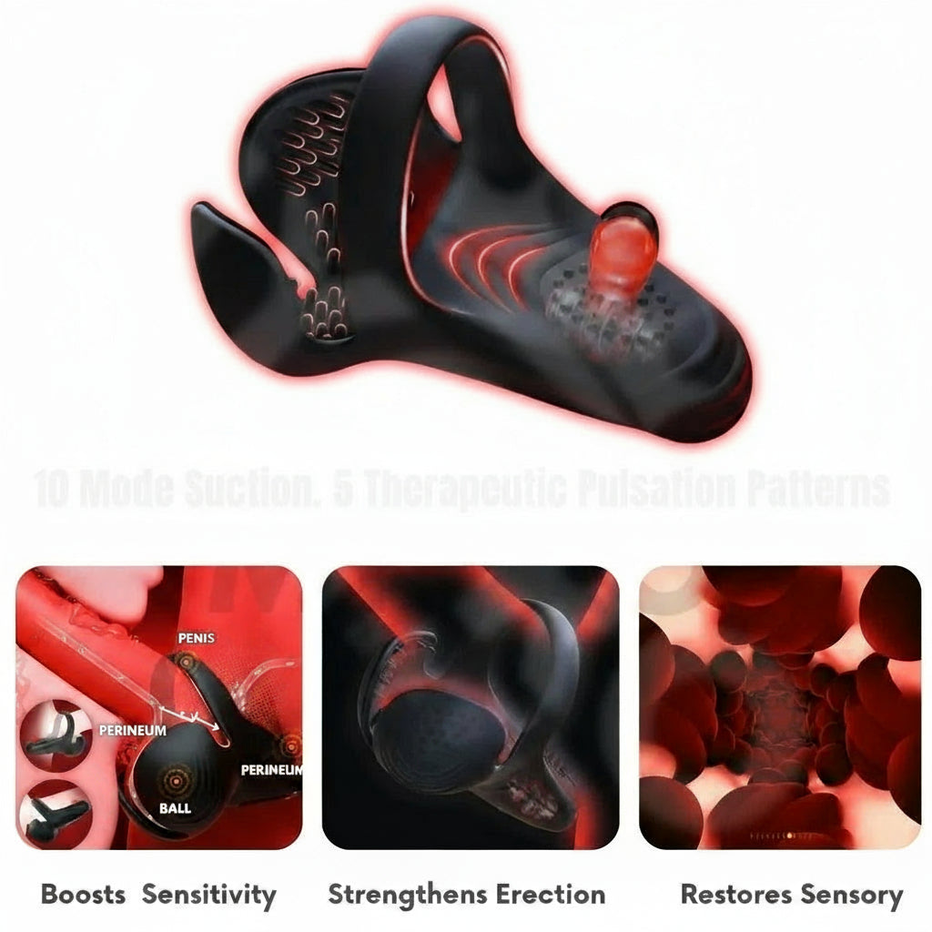 FlexVibe – Adjustable Rechargeable Performance Ring