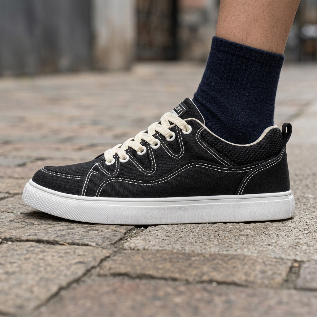 UrbanThread — Low-Top Canvas Sneaker for Daily Wear