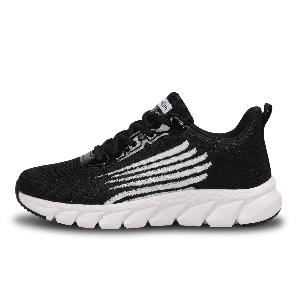 Strider — Athletic Mesh Sneaker with Segmented Sole