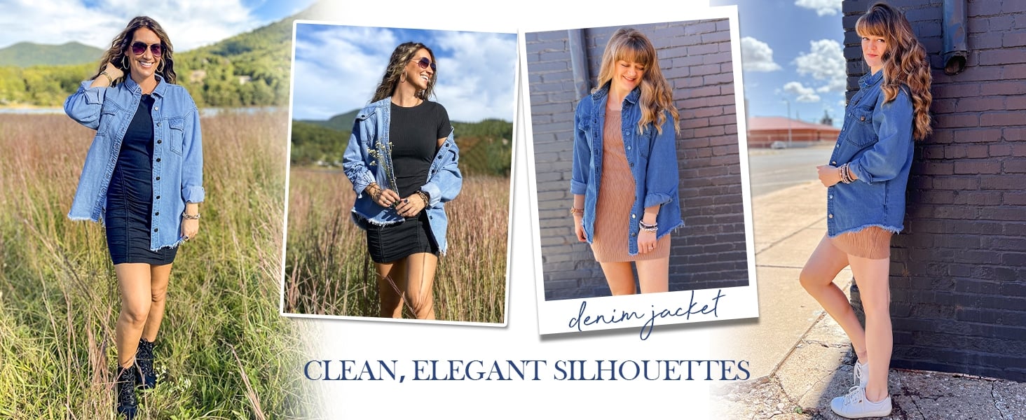UrbanChic – Stylish Denim Jacket for Women