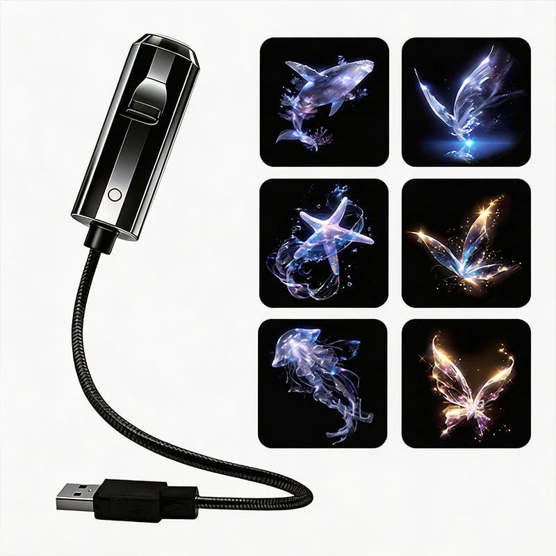 OrbitGlow – Flexible Gooseneck Star Lamp