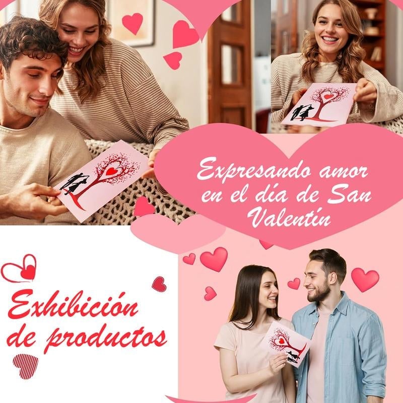 HeartTree – Romantic Surprise Pop-Up Card