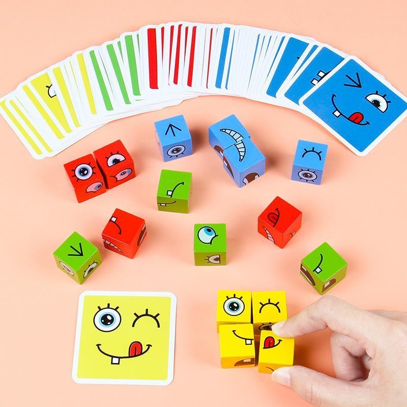 JollyShift – Holiday 3D Expression Swap Puzzle