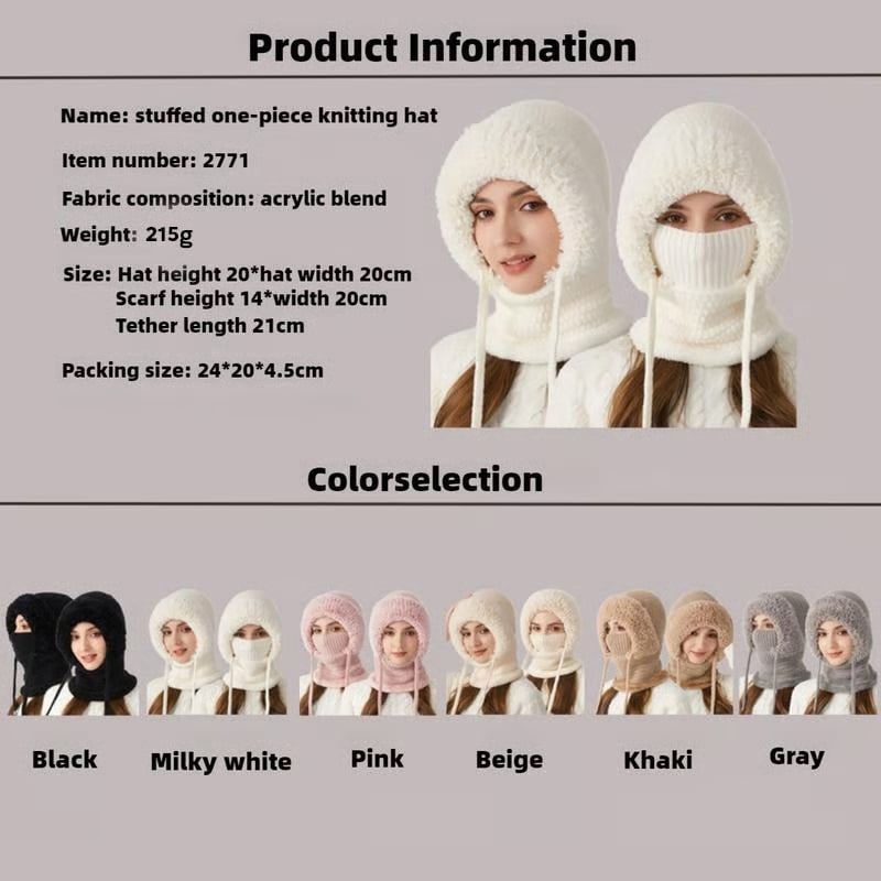 CozyFlex | 3-in-1 Women’s Beanie Hat