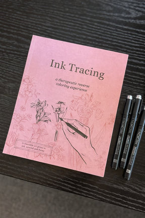 CalmLines – Therapeutic Reverse Coloring Book with Thick, Easy-Tear Pages