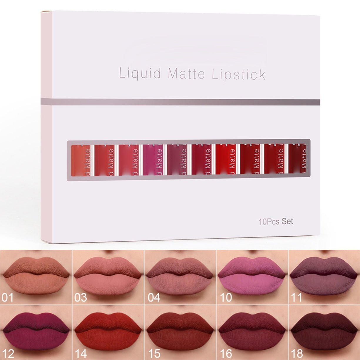 LipElegance – Long Lasting Matte Set