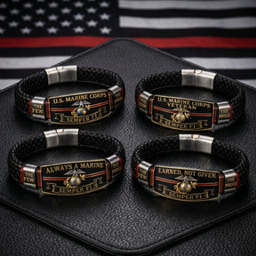 SemperValor – U.S. Marine Corps Tribute Bracelet