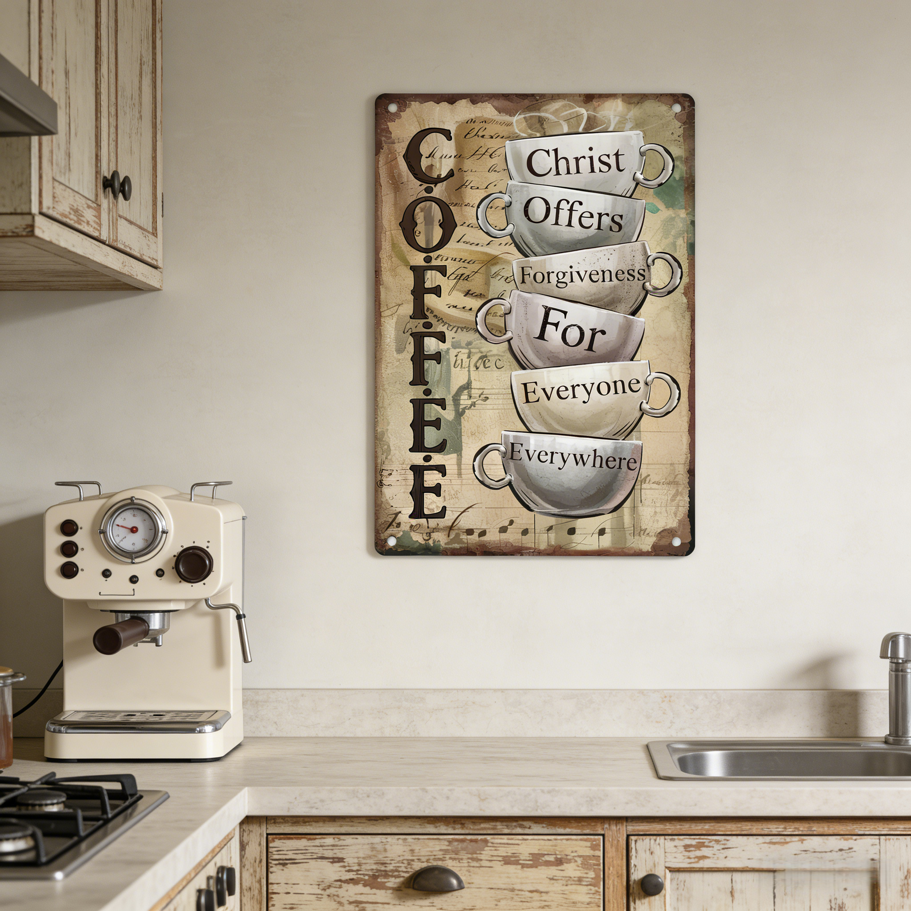 SoulLight – Faith Inspired Metal Wall Plaque