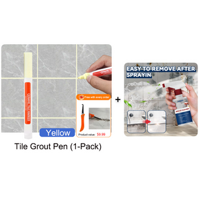 🖌️ Anti-Mould & Waterproof Joint Pen for Ceramic Tiles! 🧱