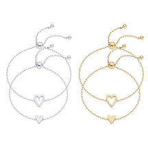 ForeverTies – Adjustable Duo Friendship Bracelet Set