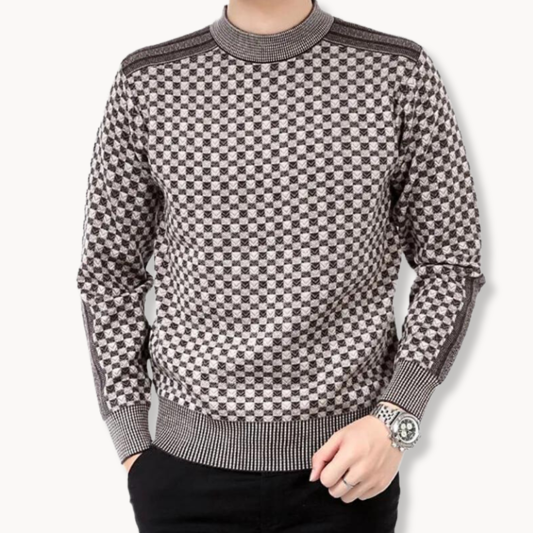 Raiden Patterned Sweater | Lupi