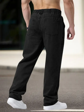 FlexCore – Modern Drawstring Denim Pants