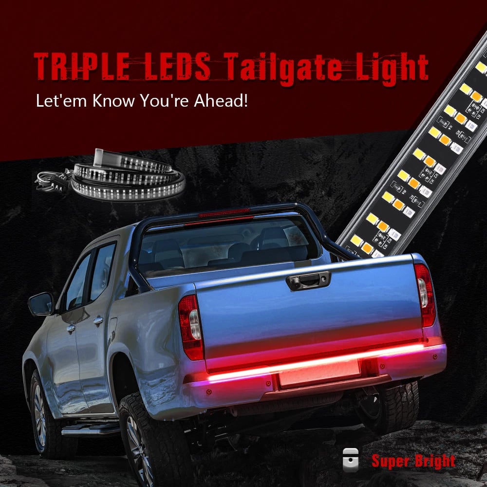 TailGlowPro – LED Tailgate Light Strip