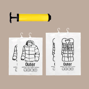 VacuHang – Space-Saving Hanging Vacuum Storage Bags