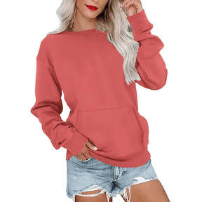CozyCore – Women’s Crewneck Hoodless Sweatshirt