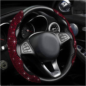 LuxiDrive – Crystal Studded Steering Wheel Cover