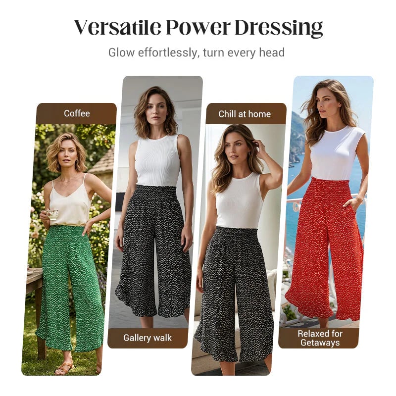 AeriFlow – Flowy High Waist Wide Leg Pants