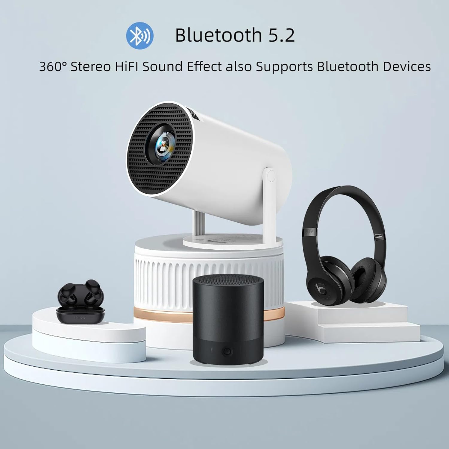 SkyBeam - Wireless Smart Game Projector – Big Screen Fun Anywhere