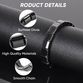 AuraLink – Hematite Bracelet for Protection & Energy