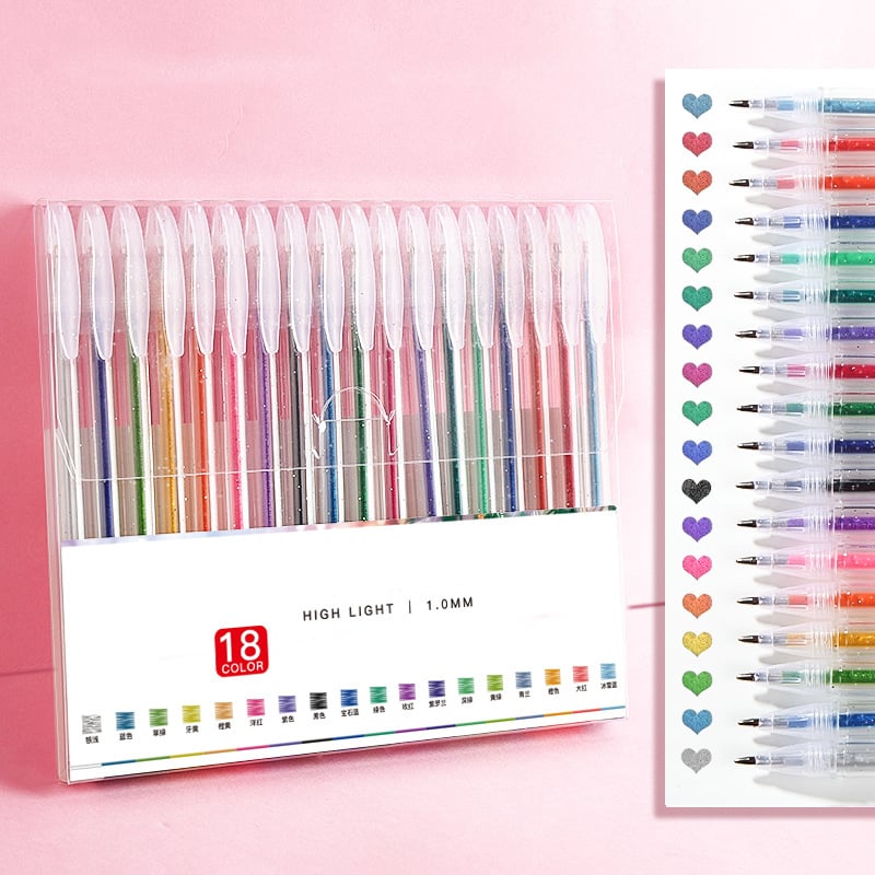 SparkWrite - Bold & Colorful Gel Pen Collection