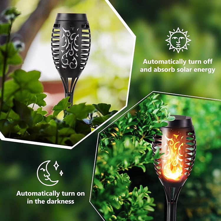 NightFlick – Solar Flame Decor Lights