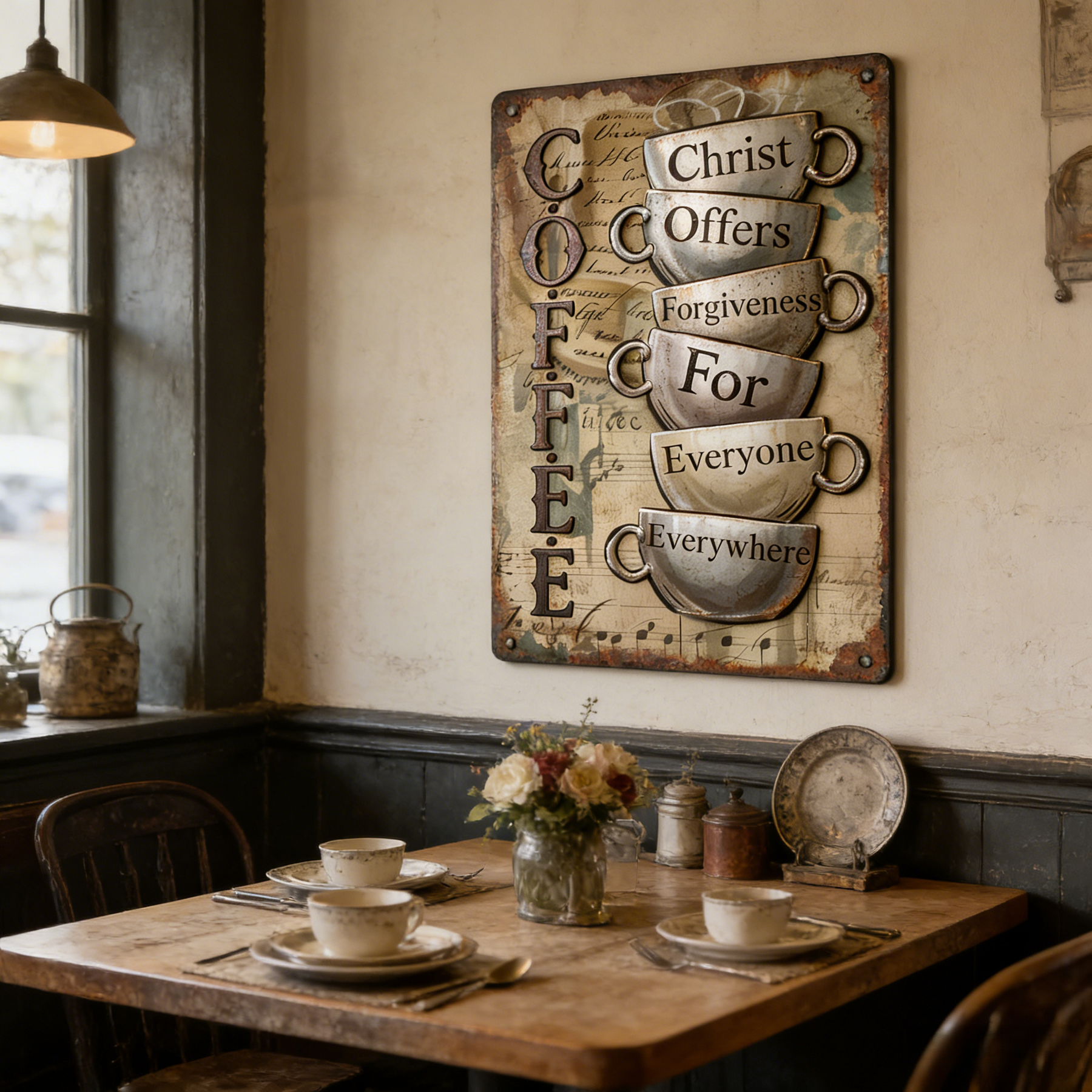 SoulLight – Faith Inspired Metal Wall Plaque